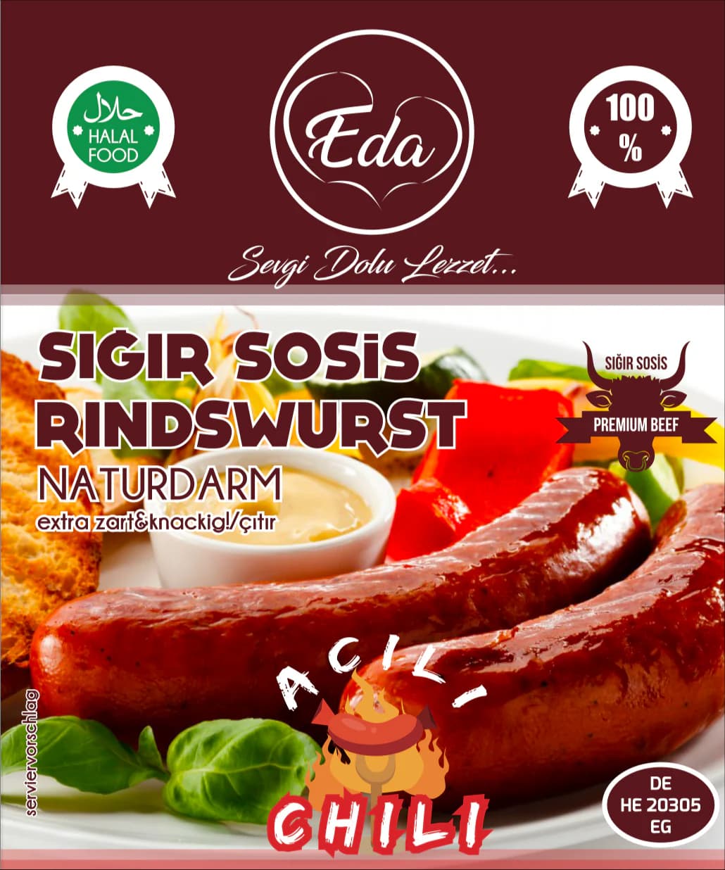 🆕 Jetzt neu: Eda Rindswurst