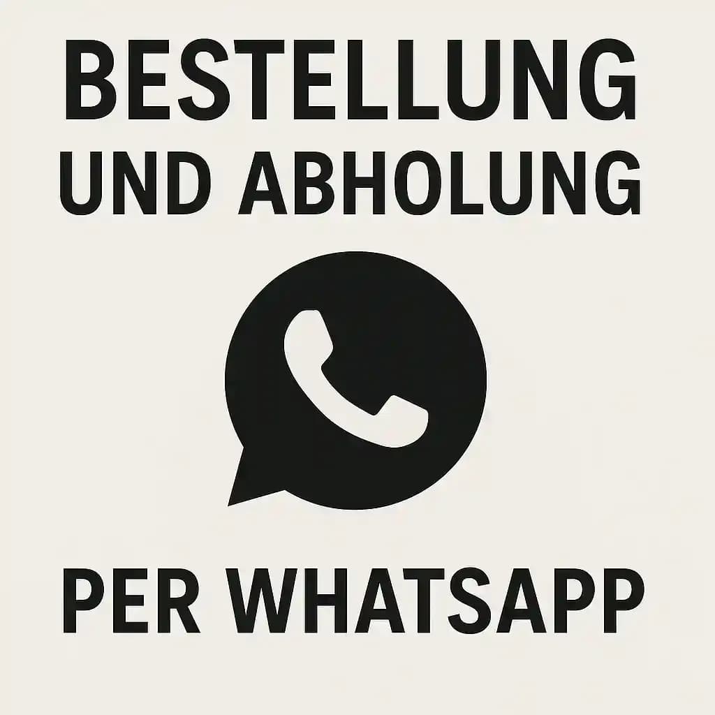 ✉️ Bestellungen per WhatsApp